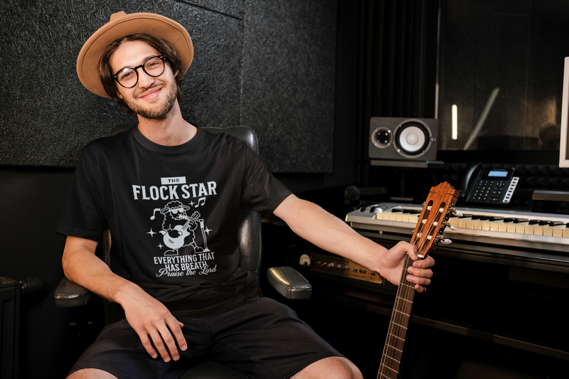 Flock Star Dark Oversized Classic T-Shirt