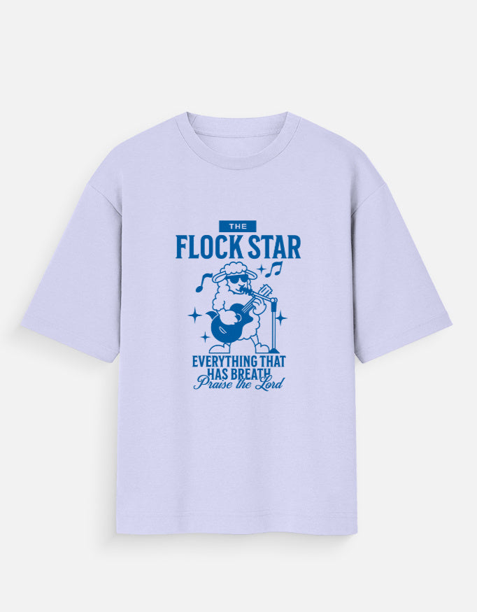 Flock Star oversized Christian t-shirt - Eternus Wear