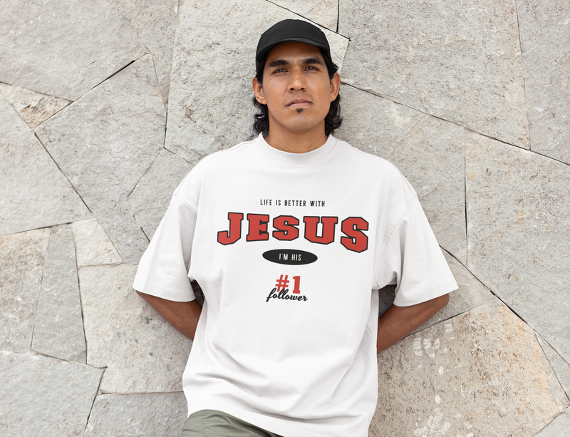 Jesus #1 Oversized Classic T-Shirt