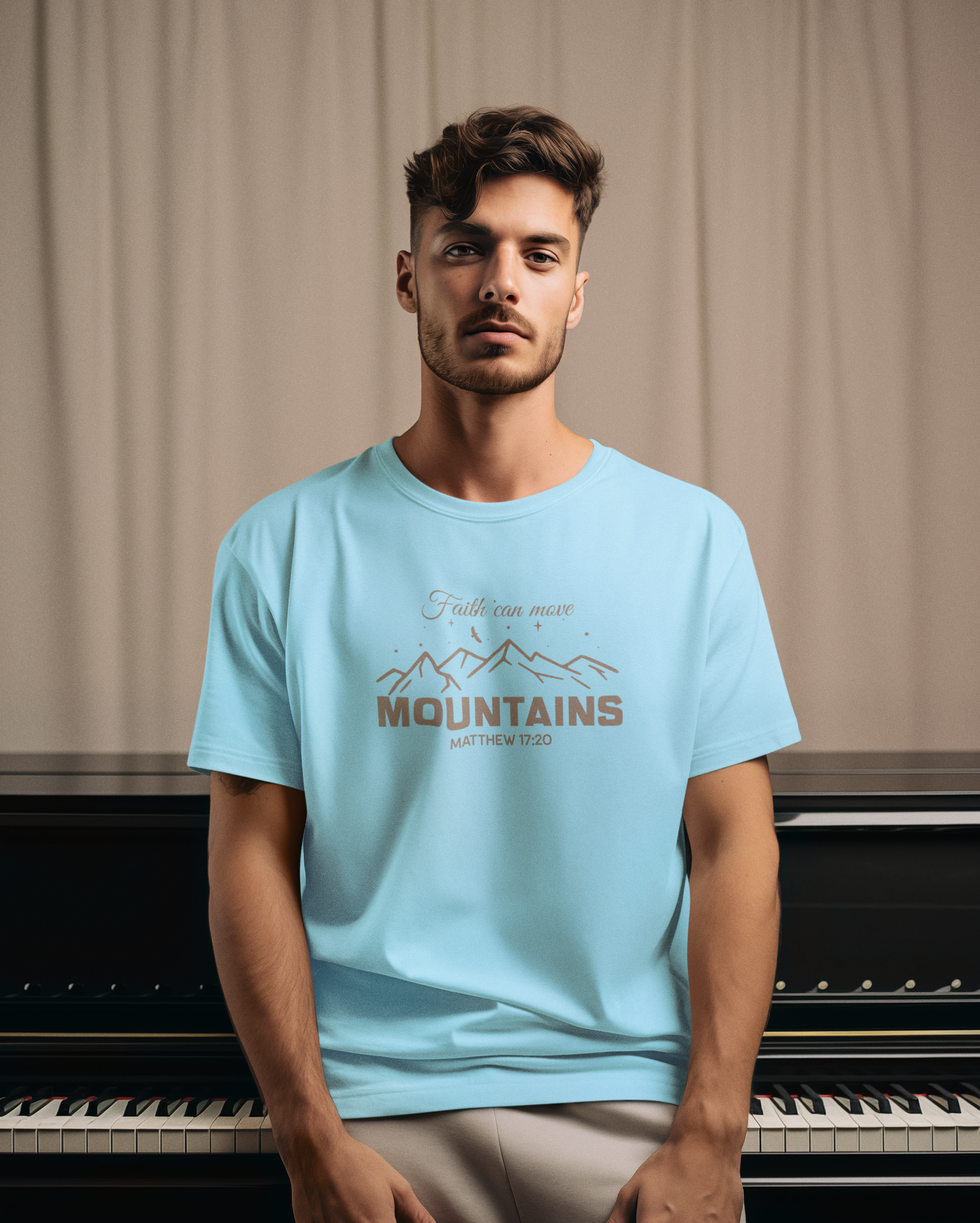 Faith can move Oversized Classic T-Shirt