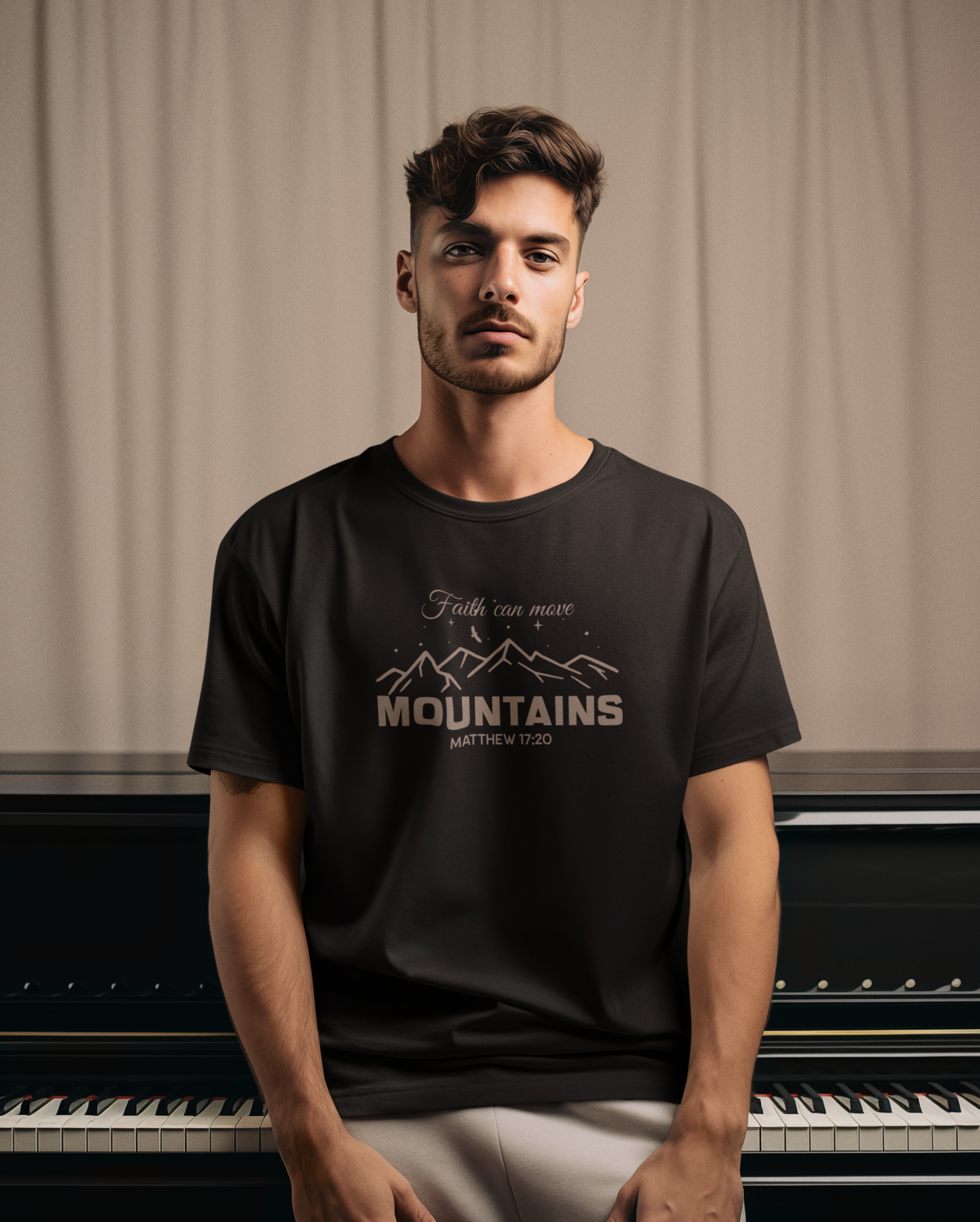 Faith can move Oversized Classic T-Shirt