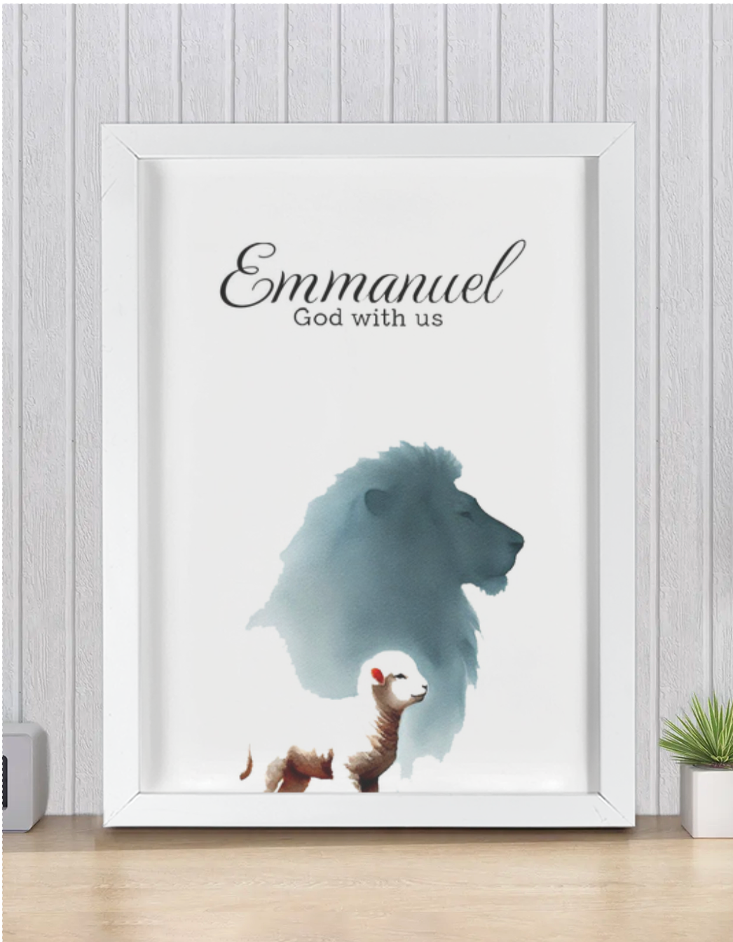 Emmanuel Framed Wall Poster