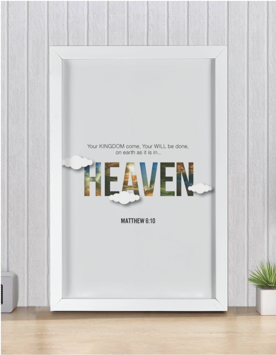 Heaven Framed Wall Poster